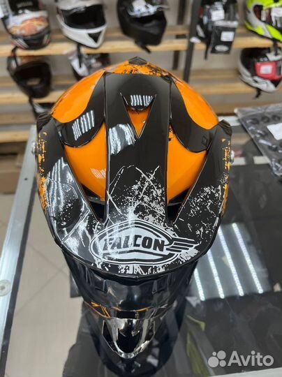 Кроссовый шлем. Новый. Доставка в подарок