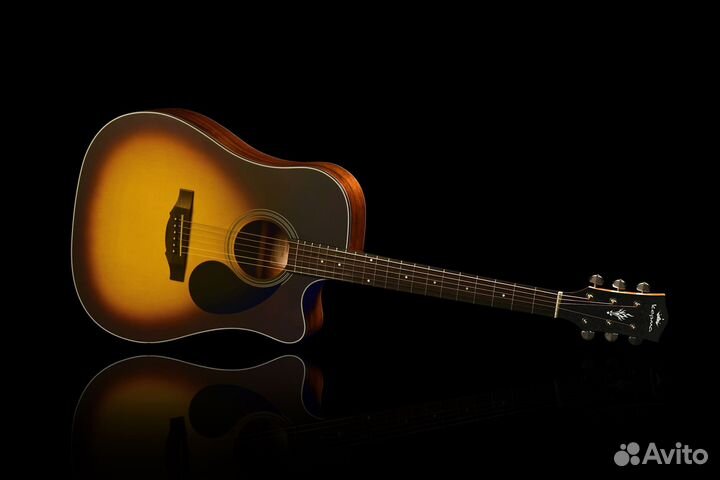 Акустическая гитара Kepma EDC Sunburst