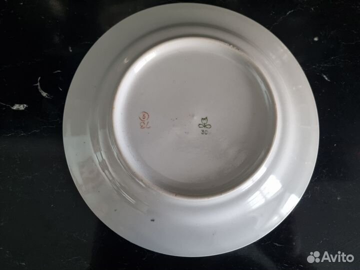 Тарелка Владивостокский фарфоровый завод СССР