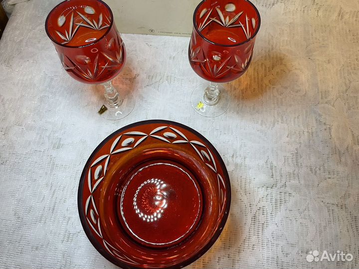 Рубиновый хрусталь СССР. 1969 г