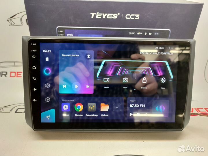 Мультимедиа Teyes Chevrolet Aveo T250 2006-12 CC3