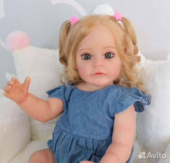 Кукла Реборн девочка 55 см