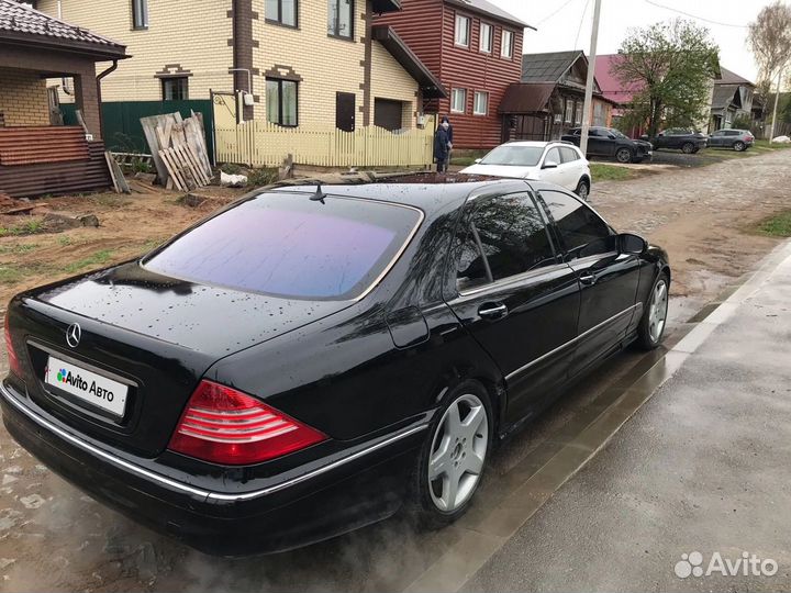 Mercedes-Benz S-класс 4.3 AT, 1999, 202 000 км