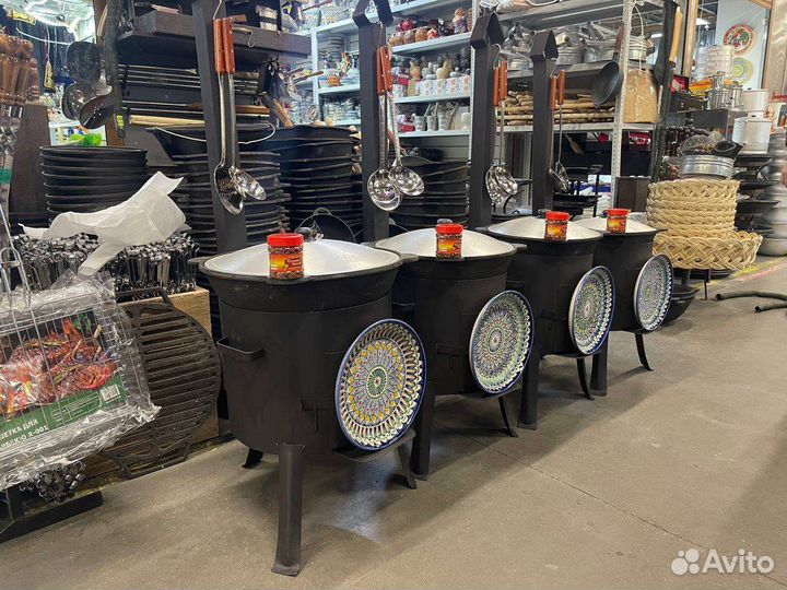 Казан чугунный 6 литров