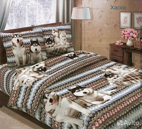 Комплект постельного белья 2 спальный с евро прост