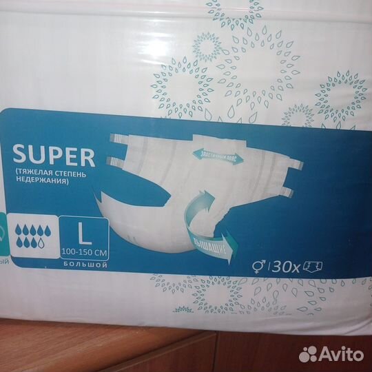 Dailee slip super 8 капельр.L Памперсы д/взрослых