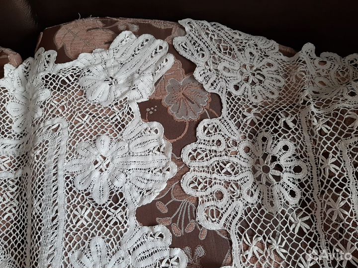 Старинное вологодское кружево. Накидки на подушки