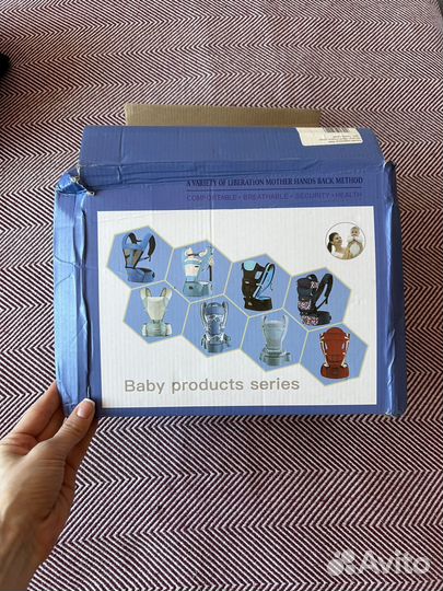 Рюкзак переноска кенгуру для новорожденных