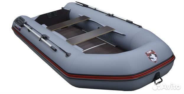Лодка Хантер 320 Лк серая