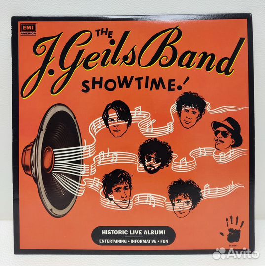 J. Geils Band- Showtime LP USA 1982 NM