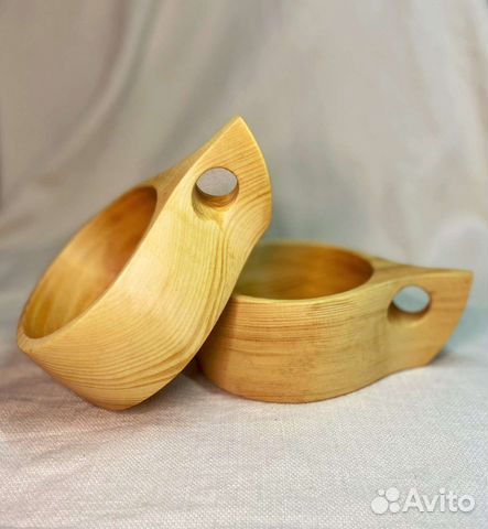 Кукса кружка из кедра