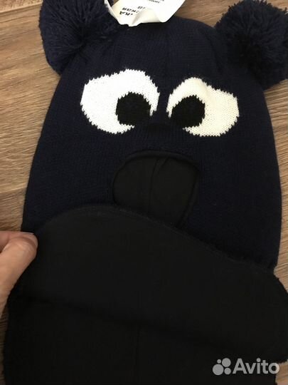 Шапка шлем для мальчика новая 48