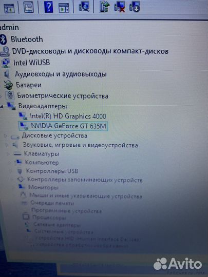 Ноутбук HP dv-6 Core i7/GeForce GT635m