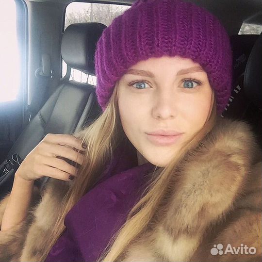 Шапка из мохера Такори