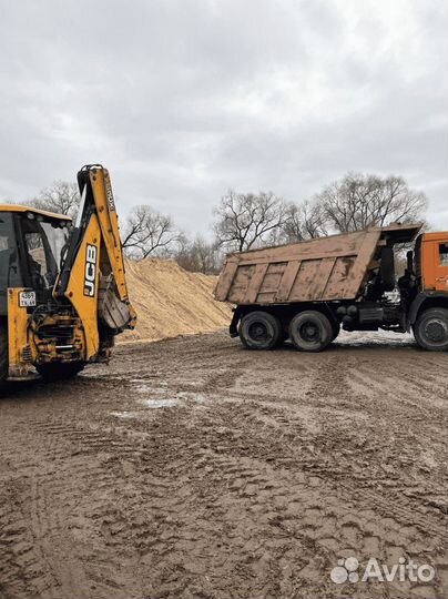 Песок строительный с доставкой