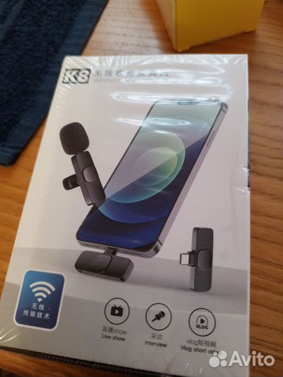 Микрофон петличный Wireless Microphone K8