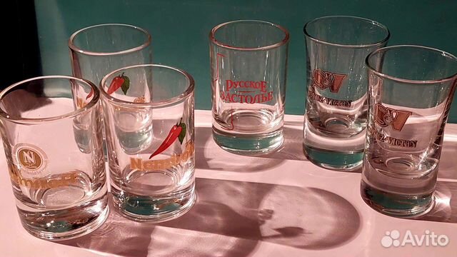Фирменные стопки.S V Союз Виктан, Nemiroff и др