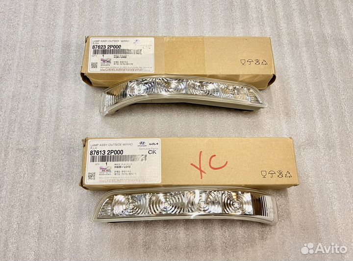 Повторитель в зеркало Kia Sorento XM 2009-2020