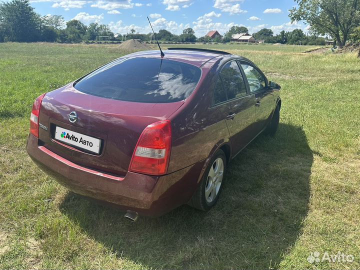 Nissan Primera 2.0 CVT, 2004, 305 000 км