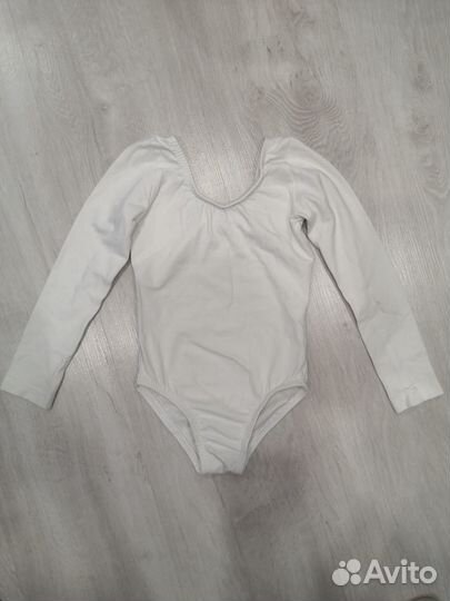 Купальник для танцев белый