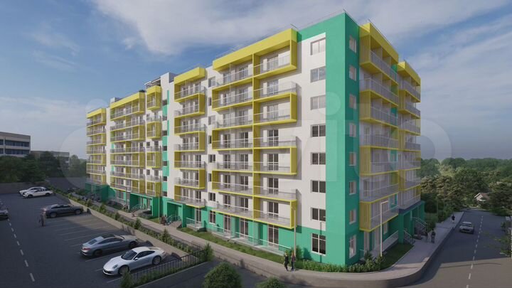 Апартаменты-студия, 19,3 м², 4/8 эт.