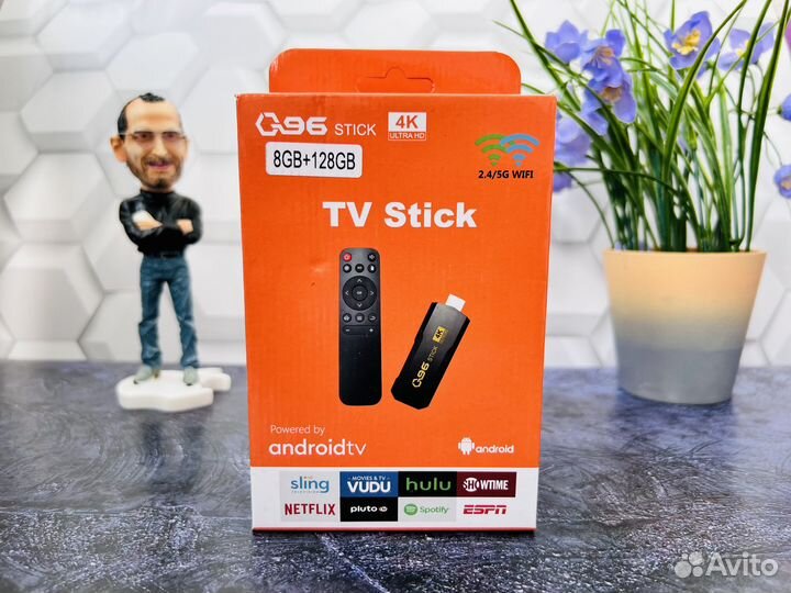 Тв Приставка 4k TV Stick (Новый)