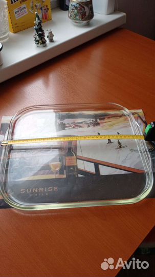 Чайный сервиз СССР, стекло поднос,кострюля,крышка