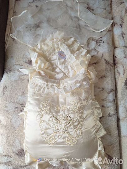 Конверт одеяло на выписку