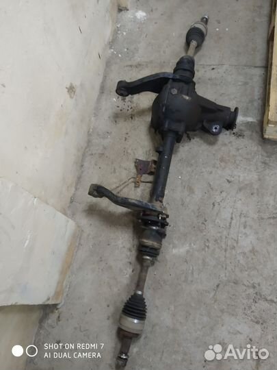 Передний мост митсубиси паджеро спорт 2 дизель