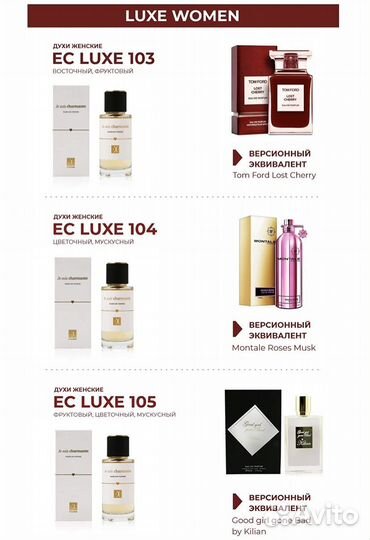 Парфюм духи