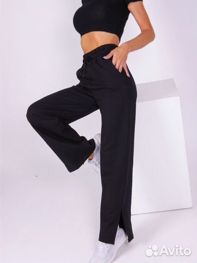 Спортивные брюки палаццо 46,48