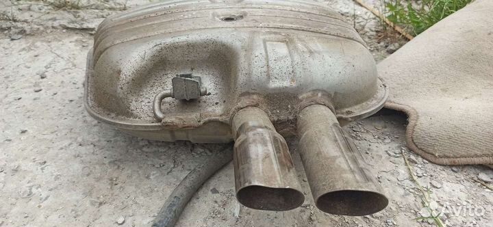 Глушитель на bmw х5