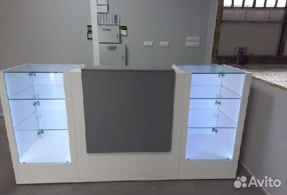 Новые Торговые Ресепшен Витрины под заказ