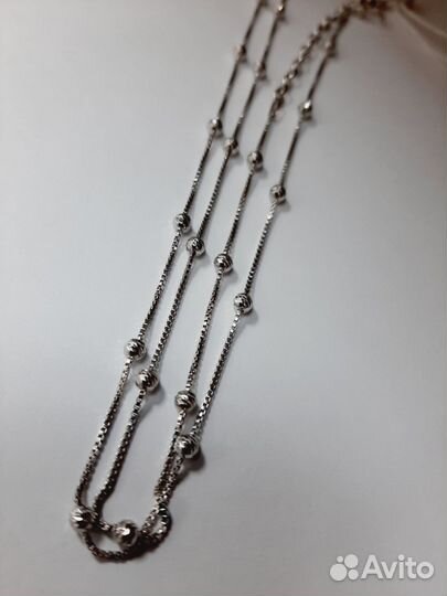 Серебряное колье проба 925 Арт.007394000124