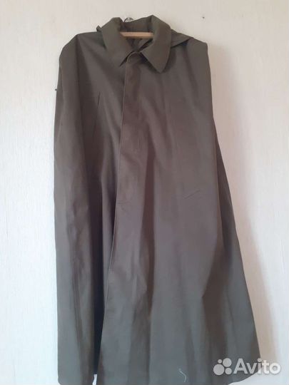 Плащ накидка военный