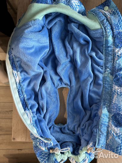 Комбинезон для таксы теплый (зима)