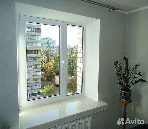 Пластиковые откосы и подоконники