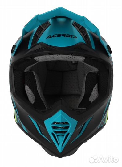 Мотошлем Acerbis X-track 22-06 Green 2023