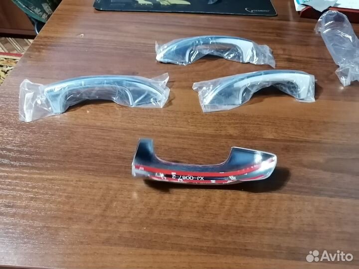 Хромированные накладки на дверные ручки