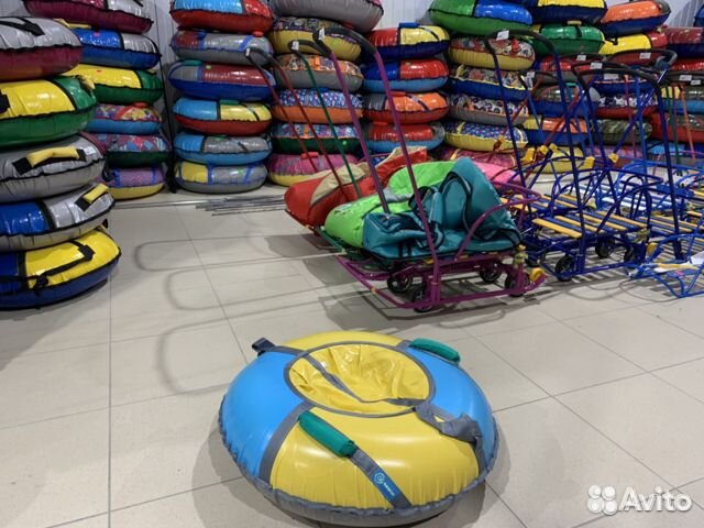 Тюбинг ватрушка Тент от 78см до 100кг Новые