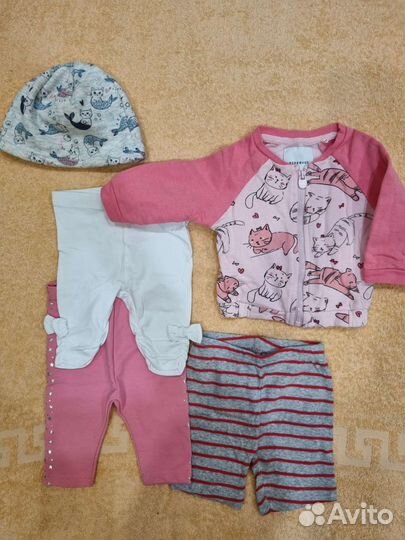Детские вещи на девочку до года