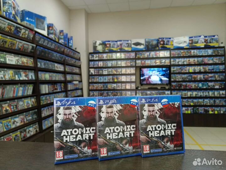 Atomic Heart Ps4 (возможен обмен)