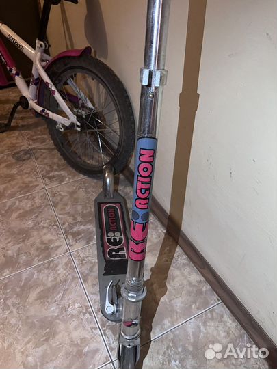 Самокат reaction детский