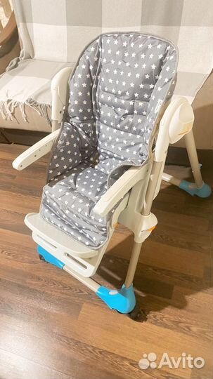 Стульчик для кормления chicco polly