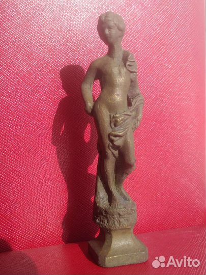 Бронзовая статуэтка - печать XlX в
