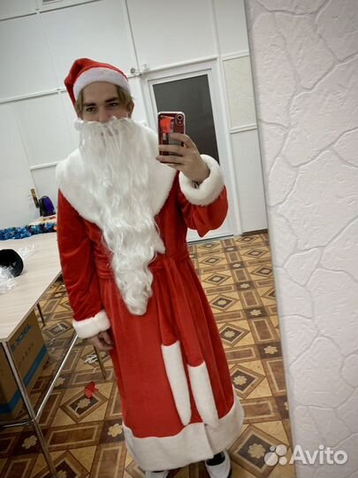 Костюм деда мороза
