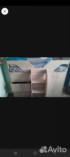 Детская кровать чердак