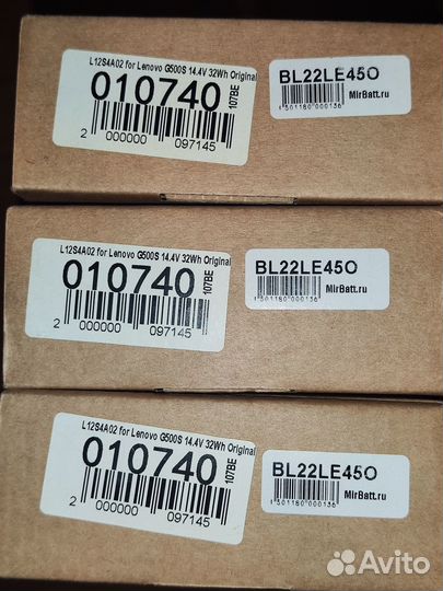 Аккумуляторы для ноутбуков Lenovo Asus