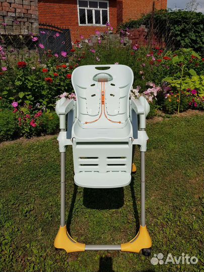 Стул для кормления chicco polly