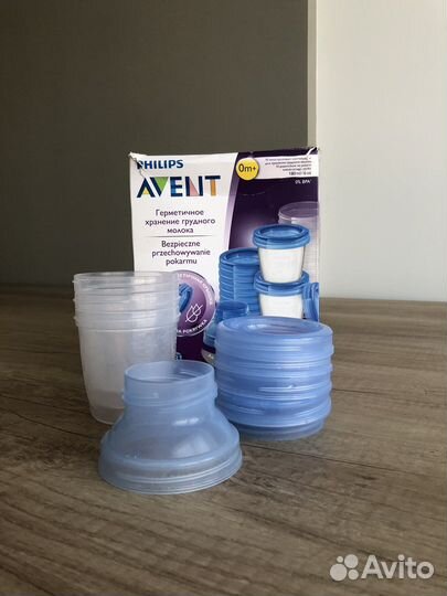 Баночки для хранения грудного молока